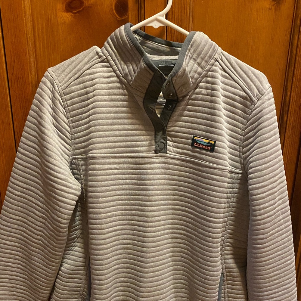 LL Bean Snap pullover
